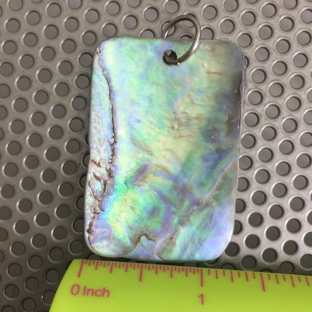Reversible Abalone Shell Pendant - image 6